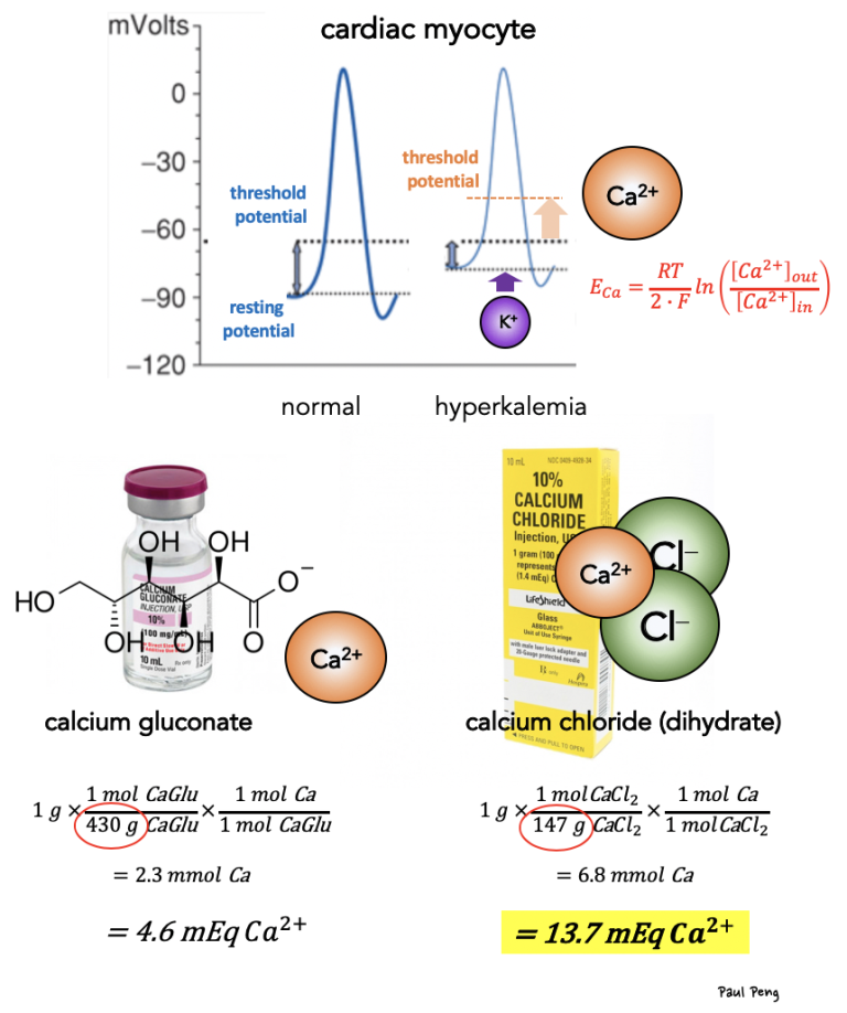 Hyperkalemia Physiology Sinai EM